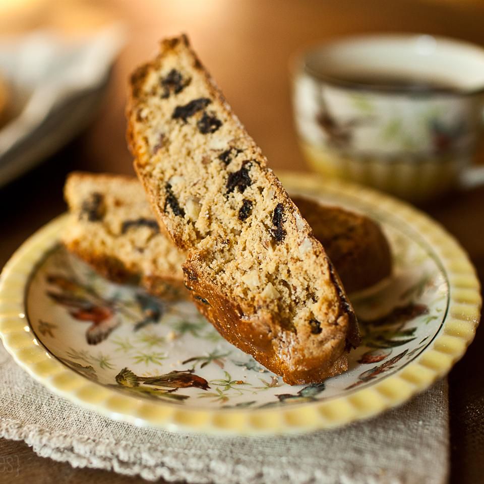 Cherry Almond Biscotti Bites