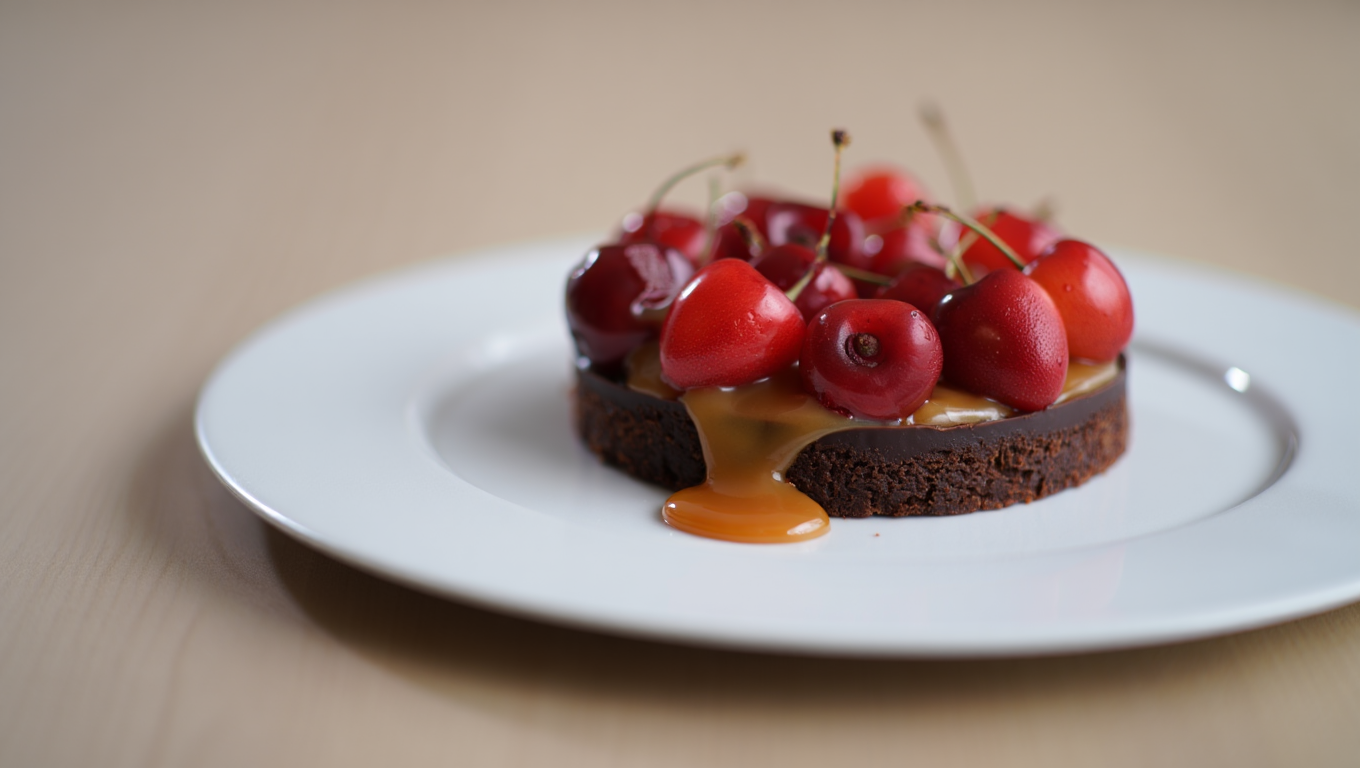 Cherry Caramel Chocolate Delight