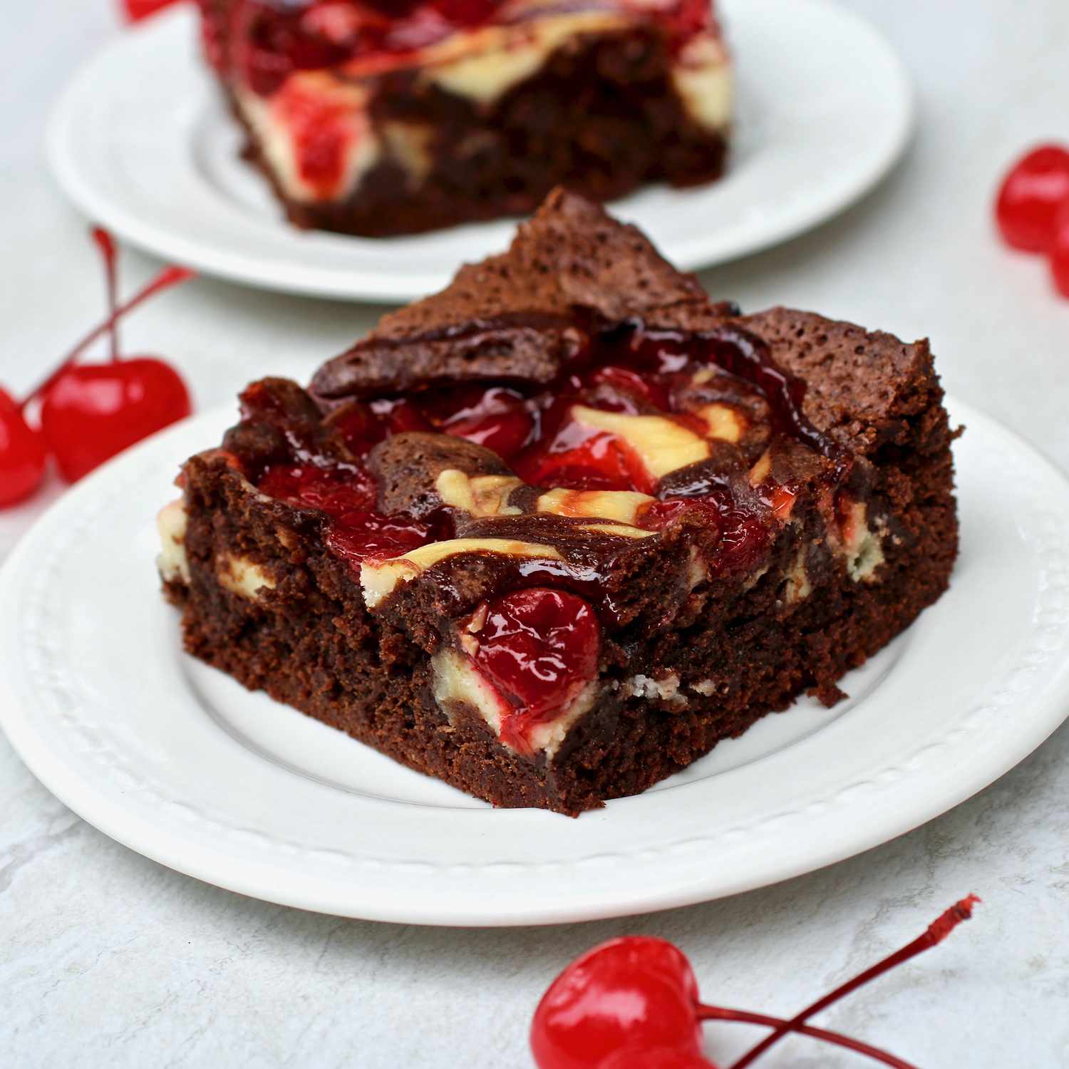 Cherry Chocolate Cheesecake Brownies