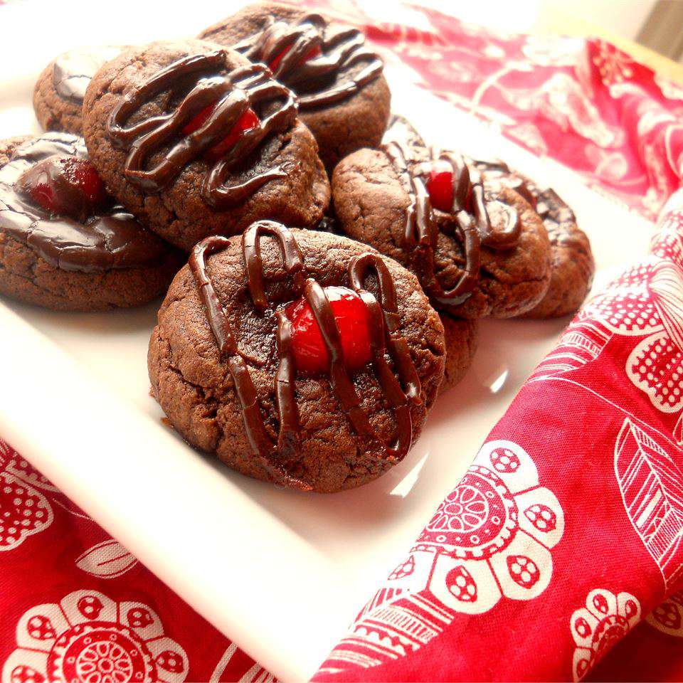 Cherry Chocolate Delight Cookies