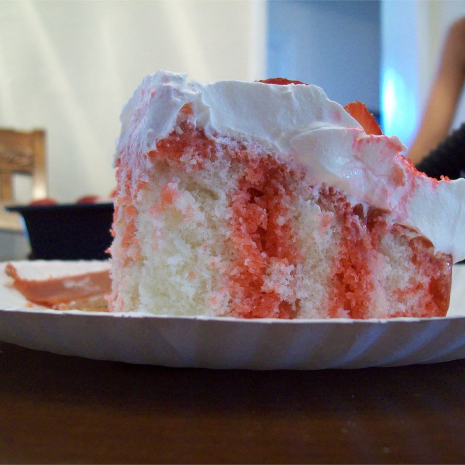 Cherry Jell-O Cake