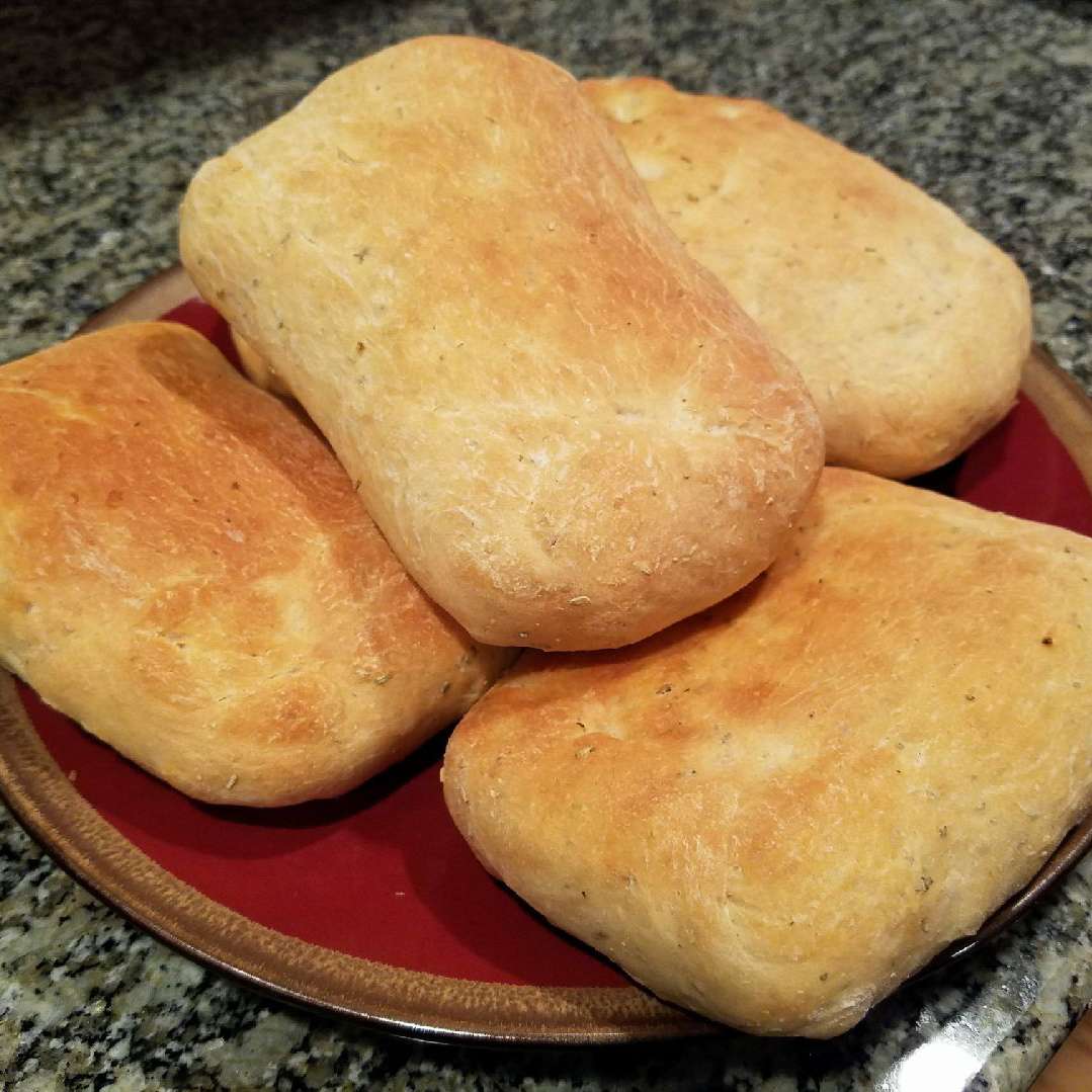 Chewy Balkan Pogacha Bread