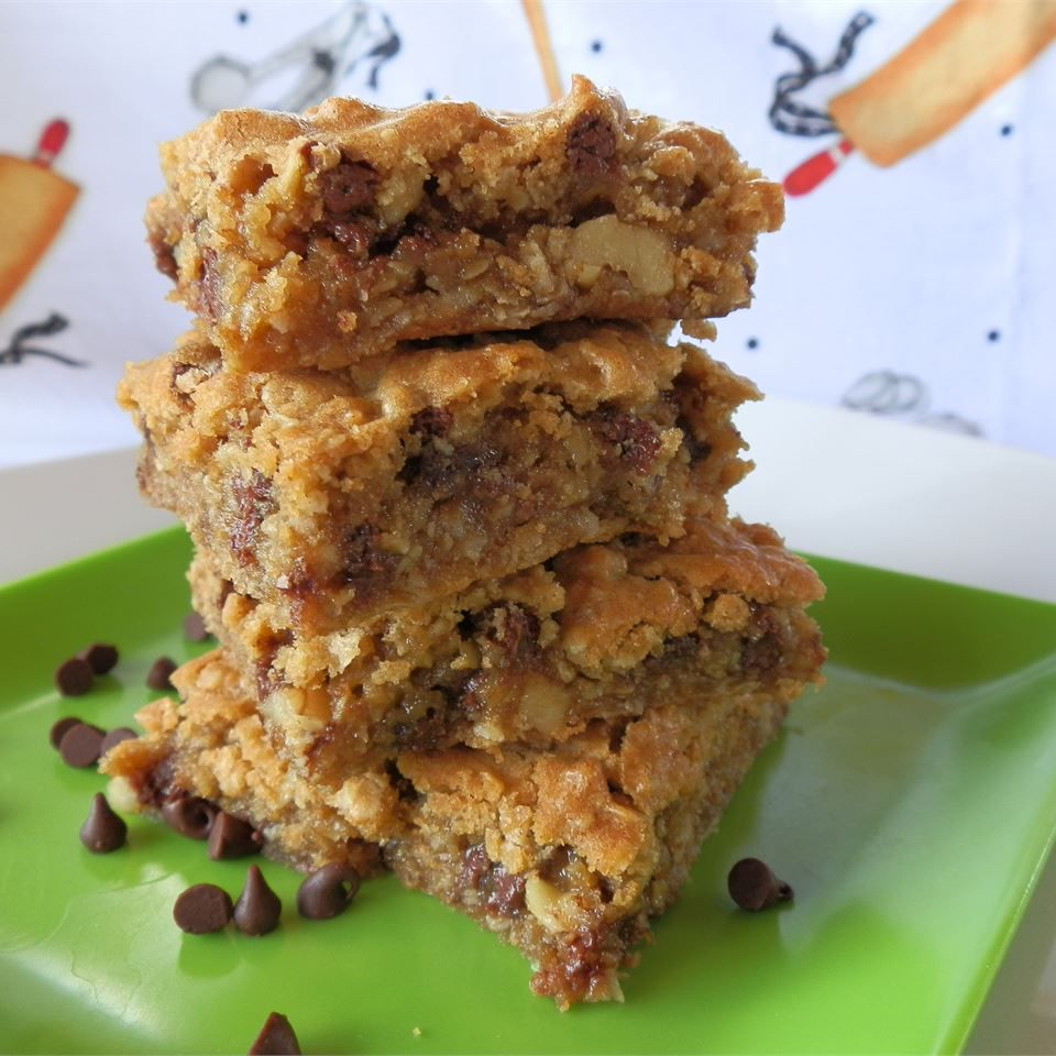 Chewy Oatmeal Blondies