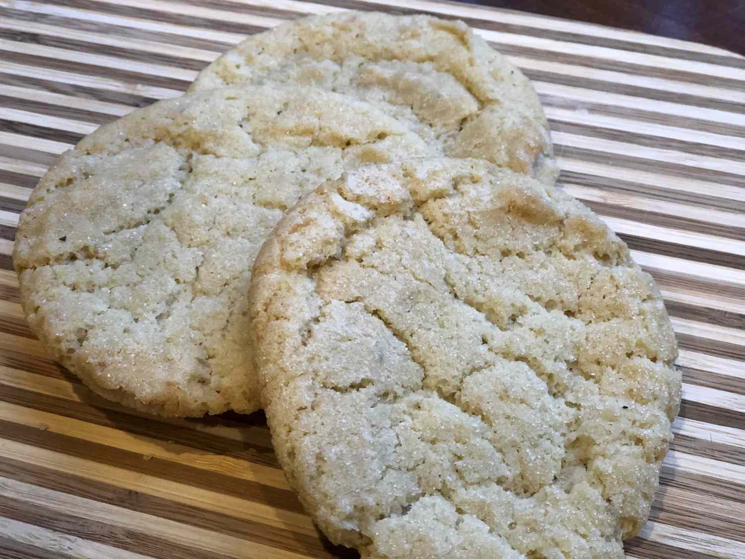 Chewy Vegan Sugar Cookies