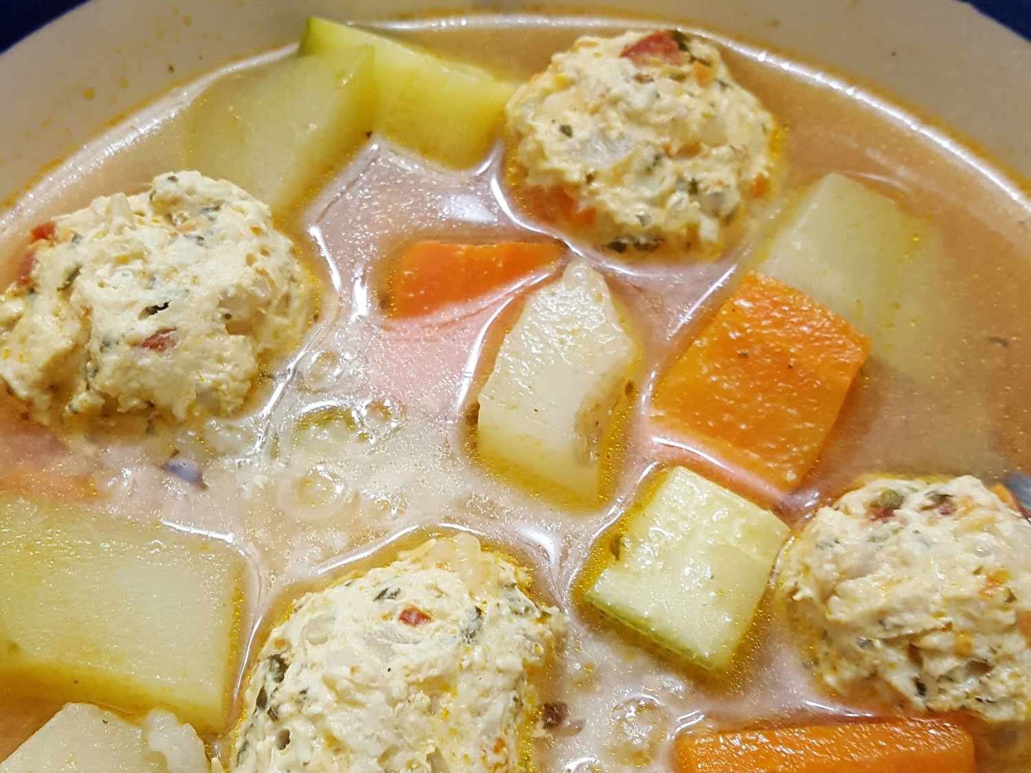 Chicken Albondigas Soup