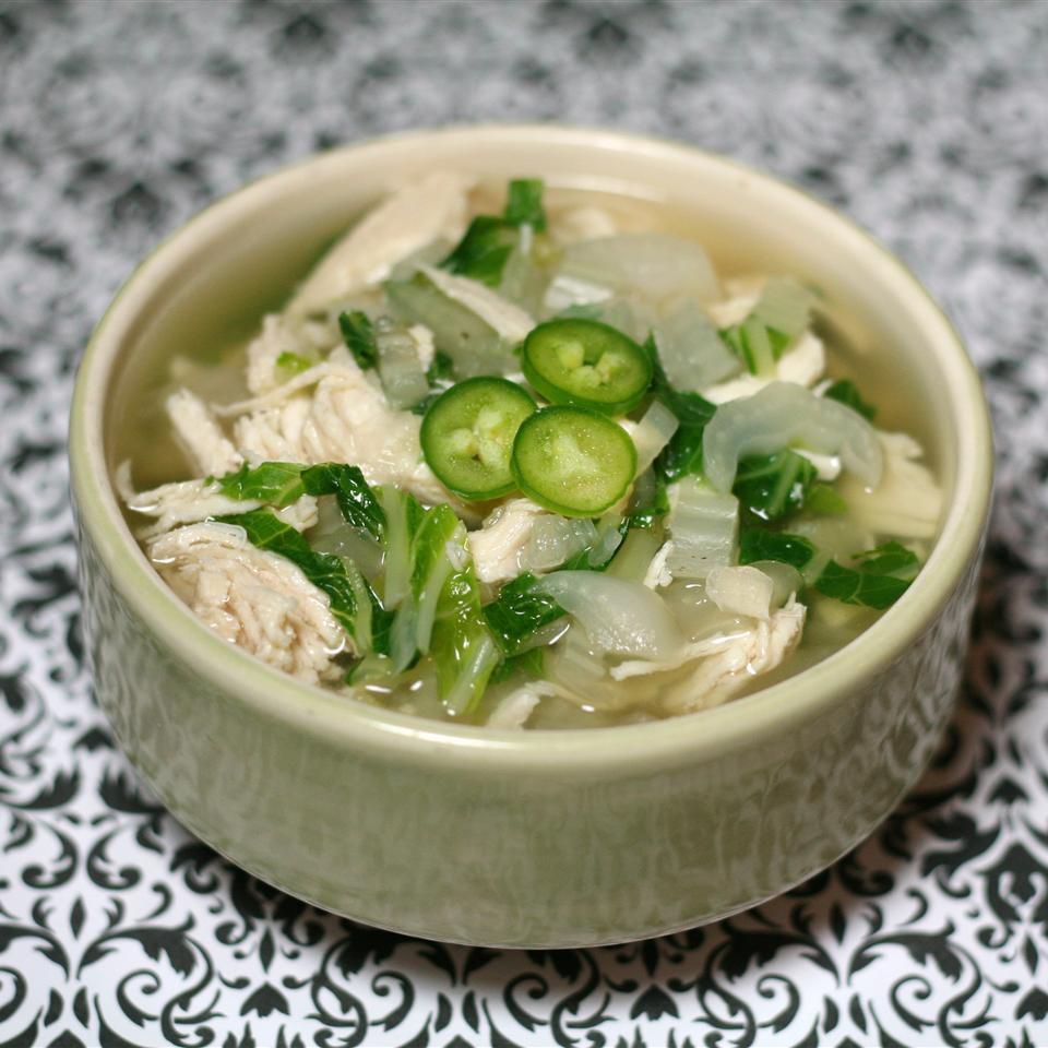Chicken and Bok Choy Soup