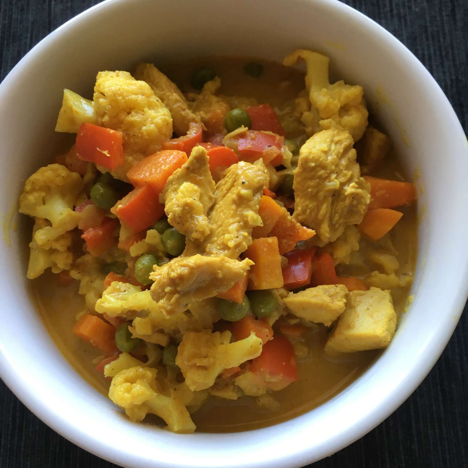 Chicken and Cauliflower Korma