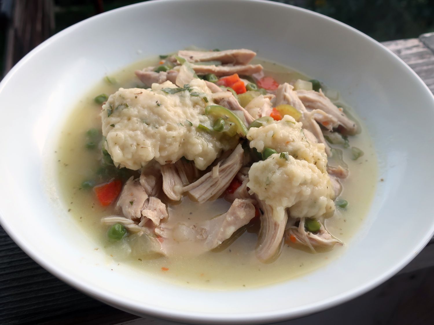 Chicken and Dumplings in the Instant Pot