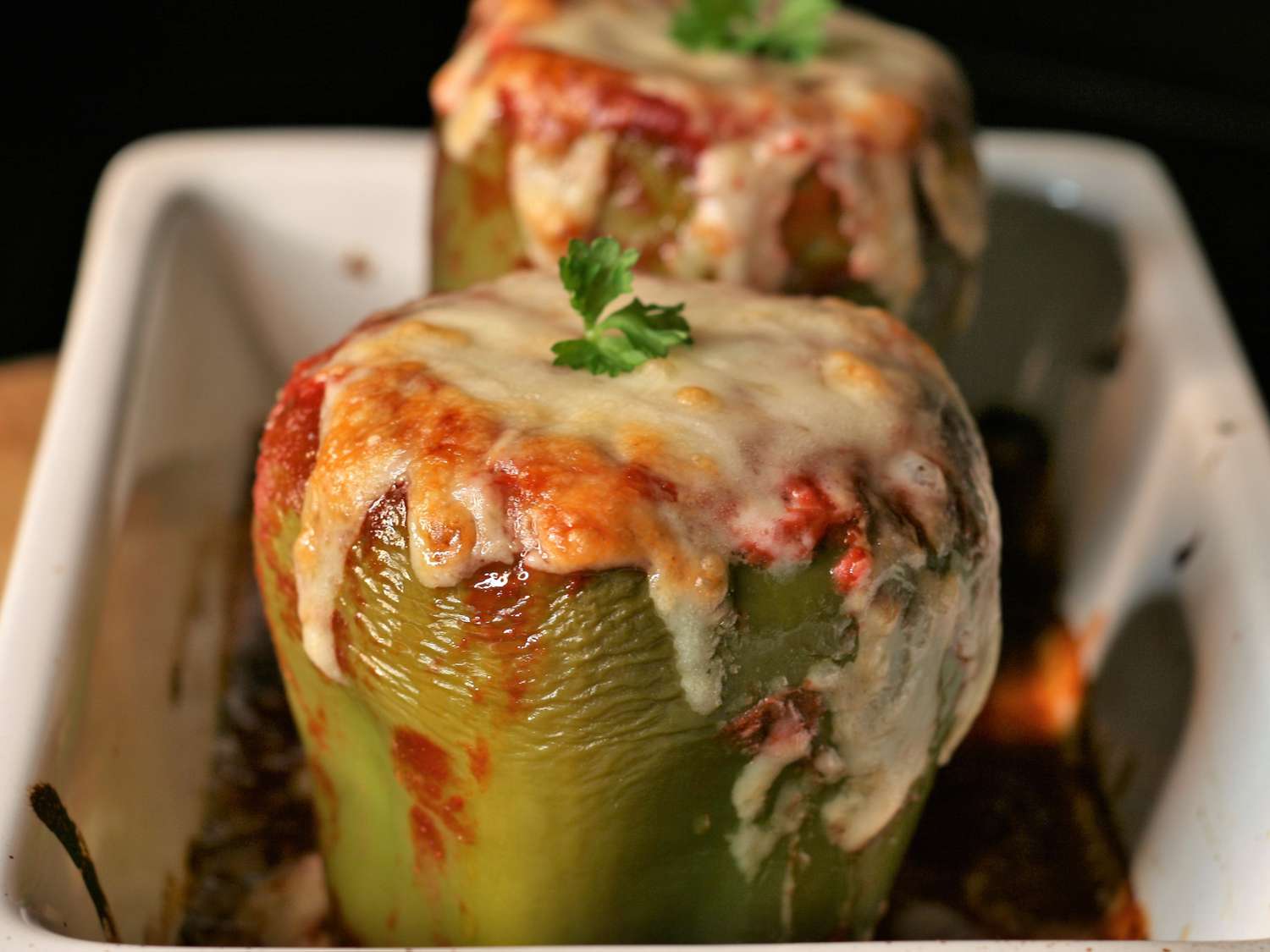 Chicken and Rice Stuffed Peppers