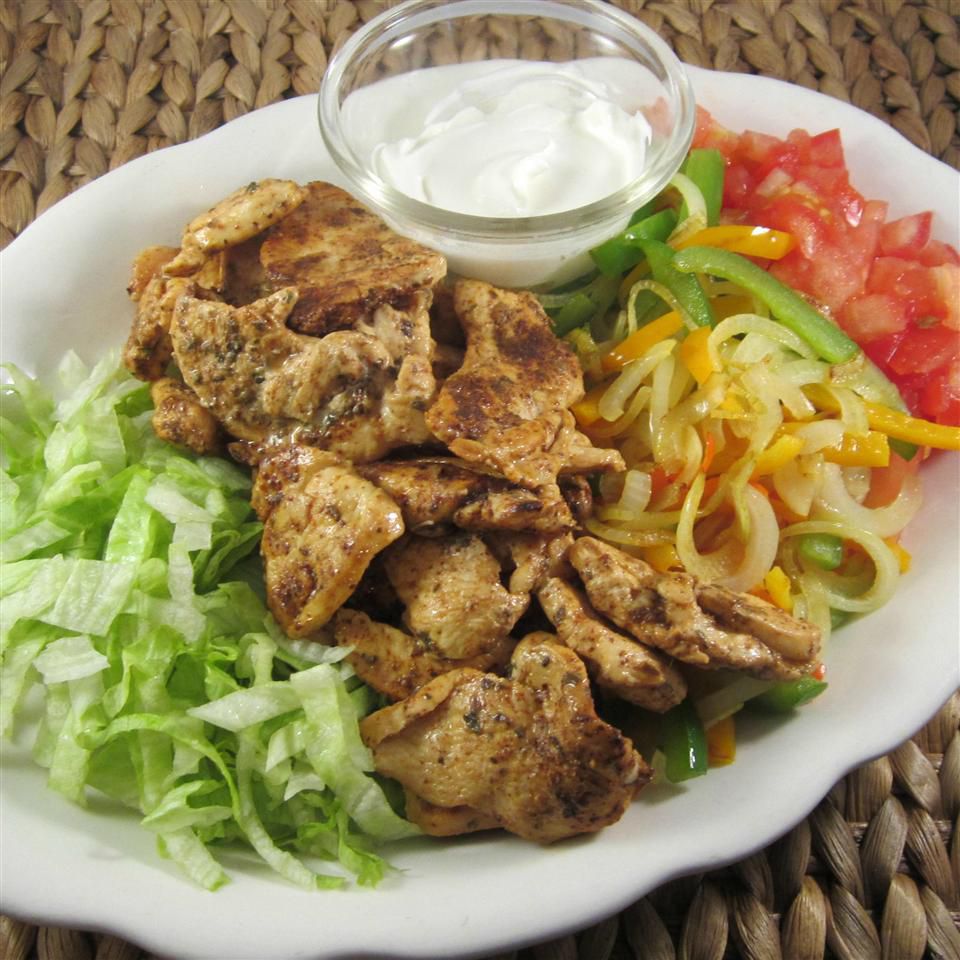 Chicken Bell Pepper Fajitas