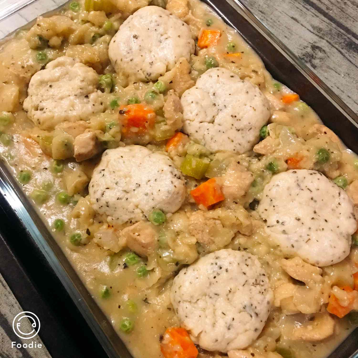 Chicken Biscuit Bake