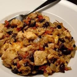 Chicken Black Bean Bake
