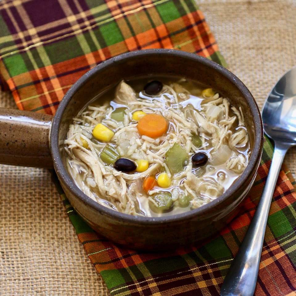 Chicken Brown Rice Soup