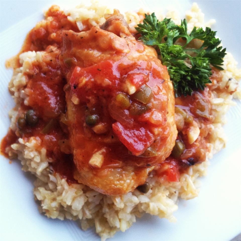 Chicken Cacciatore With Mushrooms