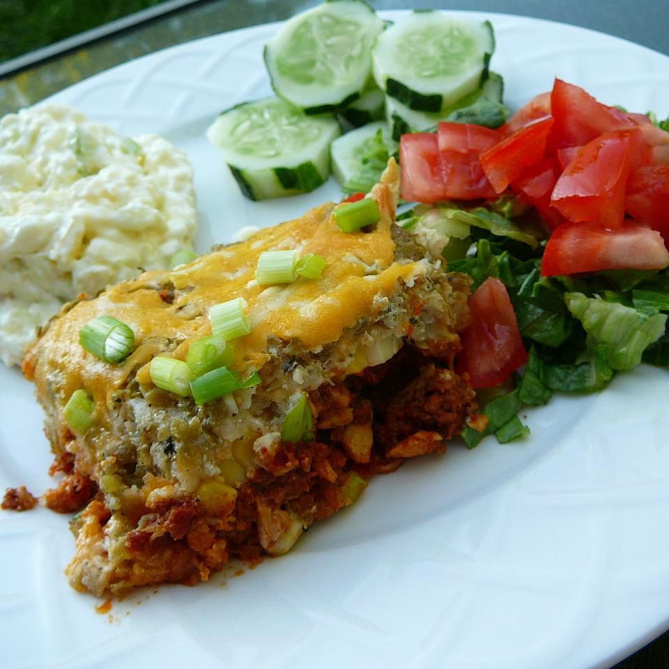 Chicken Chilaquiles Bake