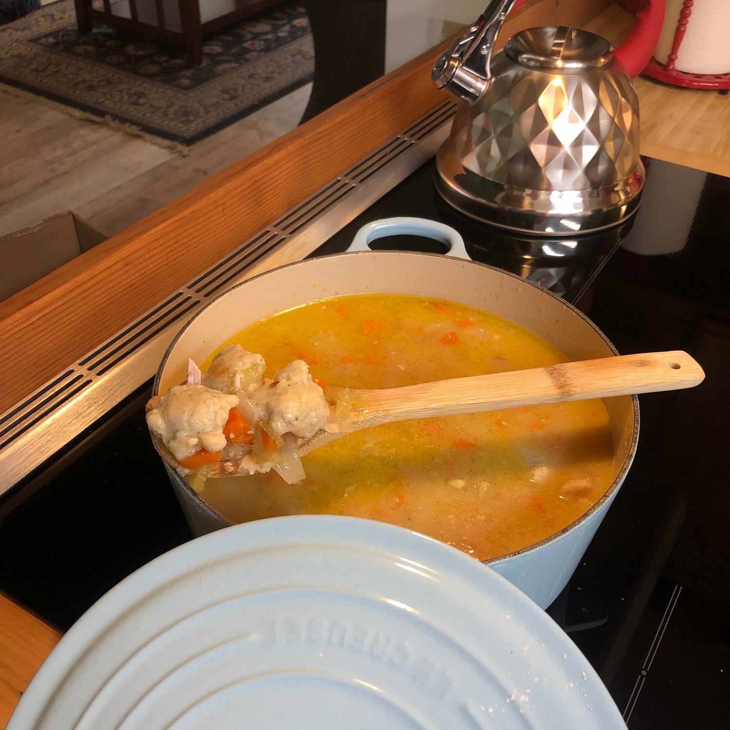 Chicken Dumpling Soup for Passover