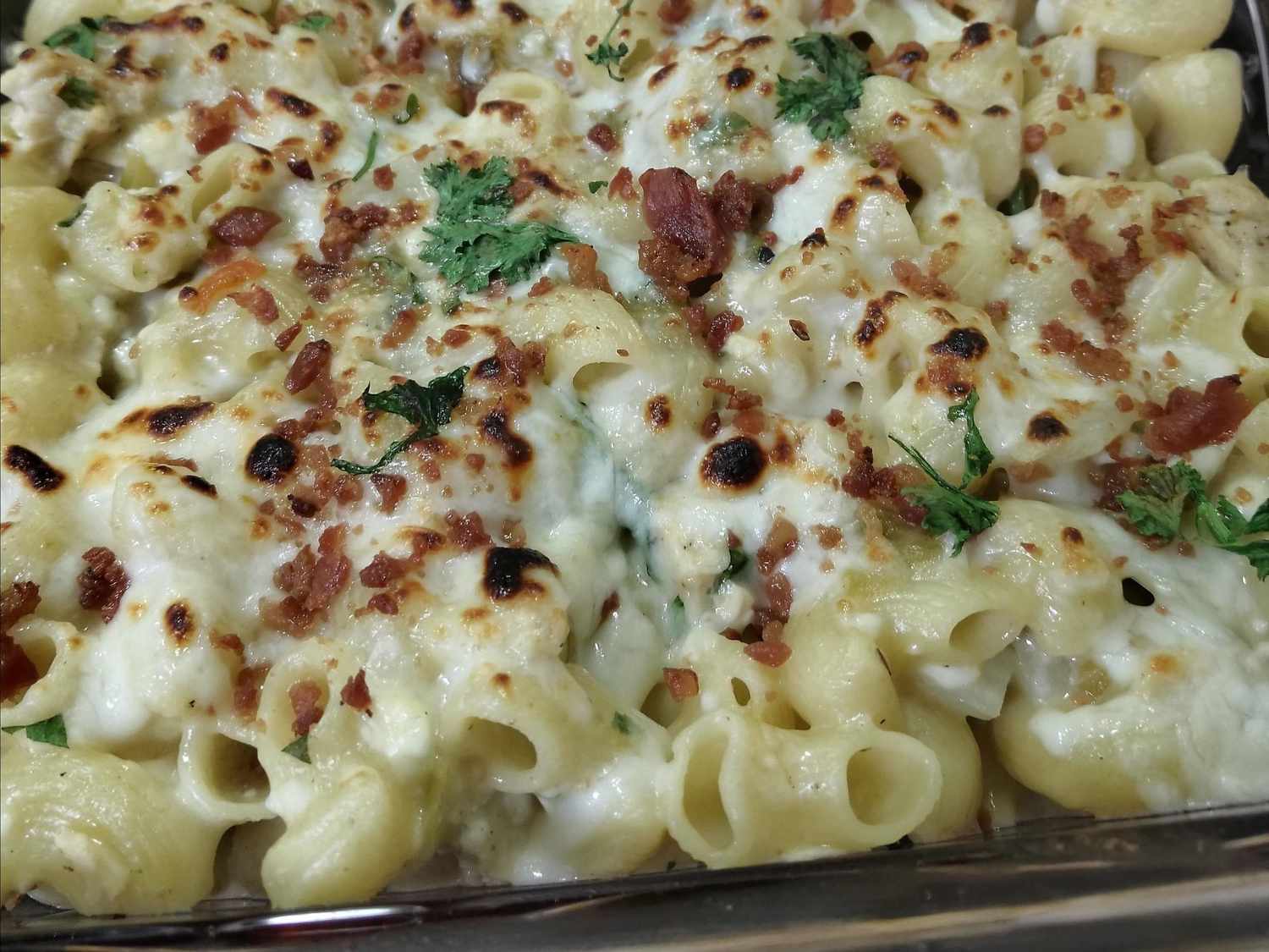 Chicken Enchilada Mac and Cheese