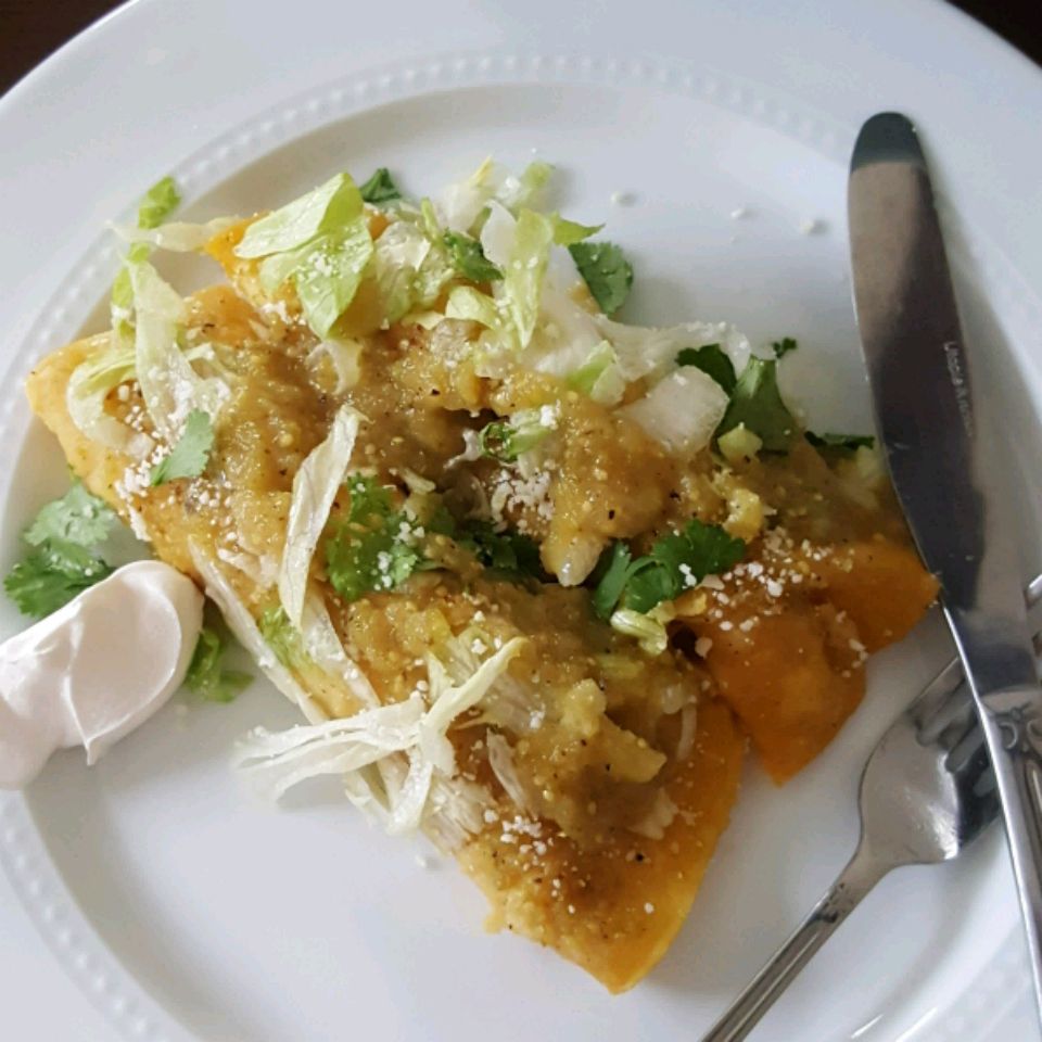 Chicken Enchiladas Verdes