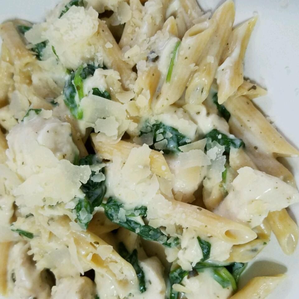 Chicken Florentine with Pesto Sauce