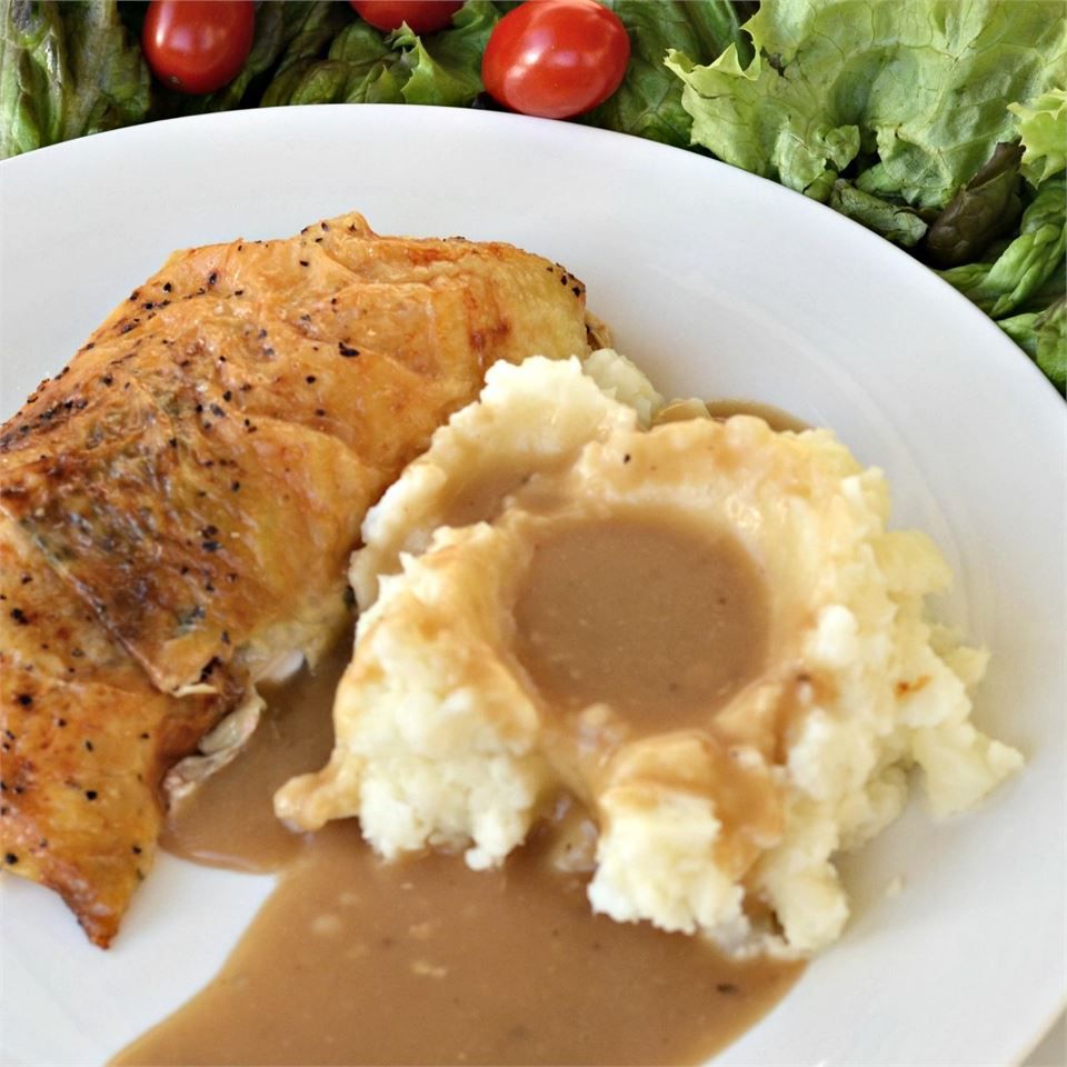 Chicken Gravy with Roasted Drippings