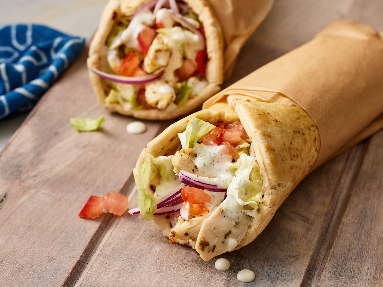 Chicken Gyro Wraps