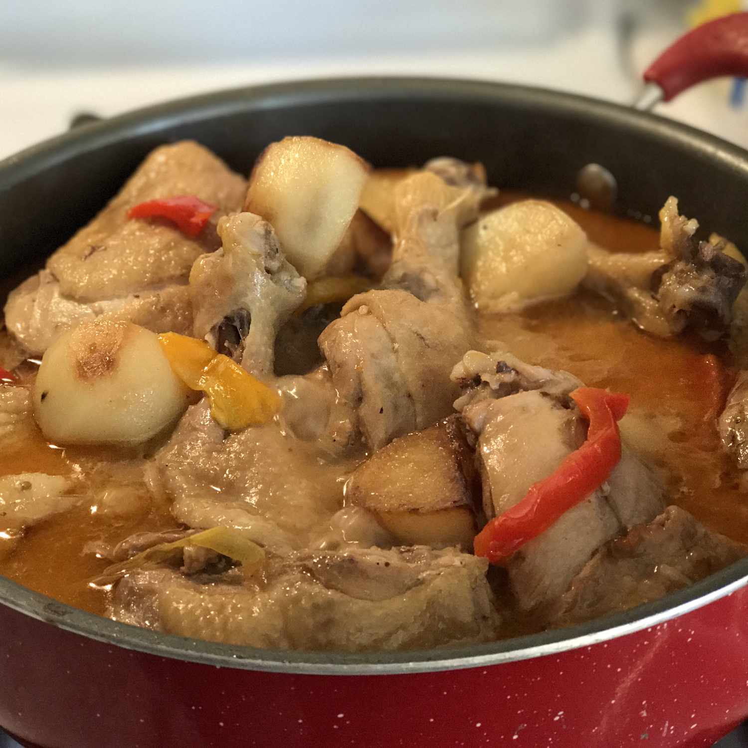 Chicken in Coconut Milk with Pineapple