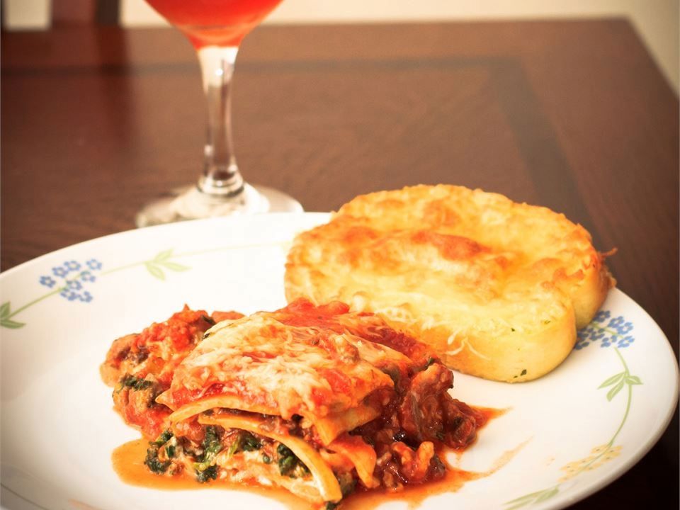 Chicken Lasagna Bake