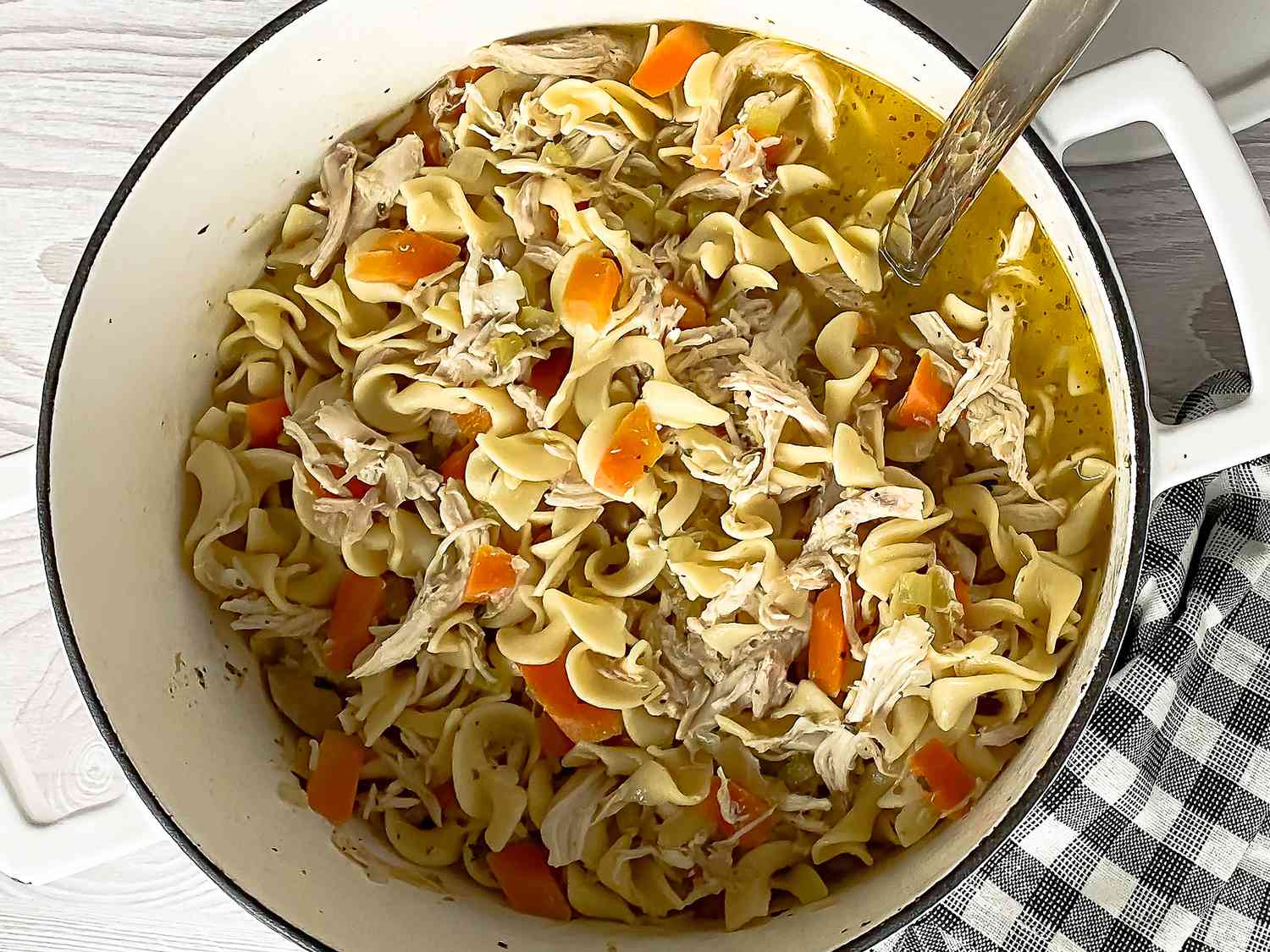 Chicken Noodle Soup with Rotisserie Chicken