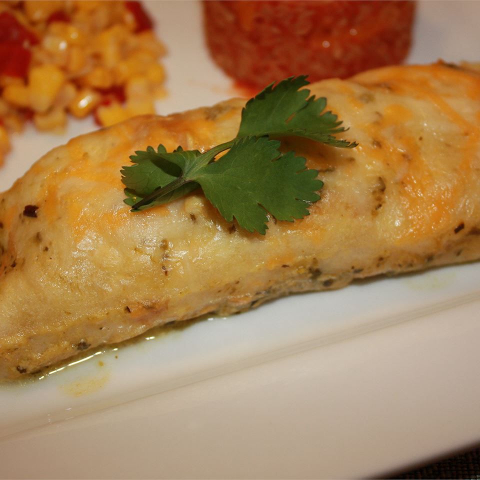 Chicken Poblano Enchiladas