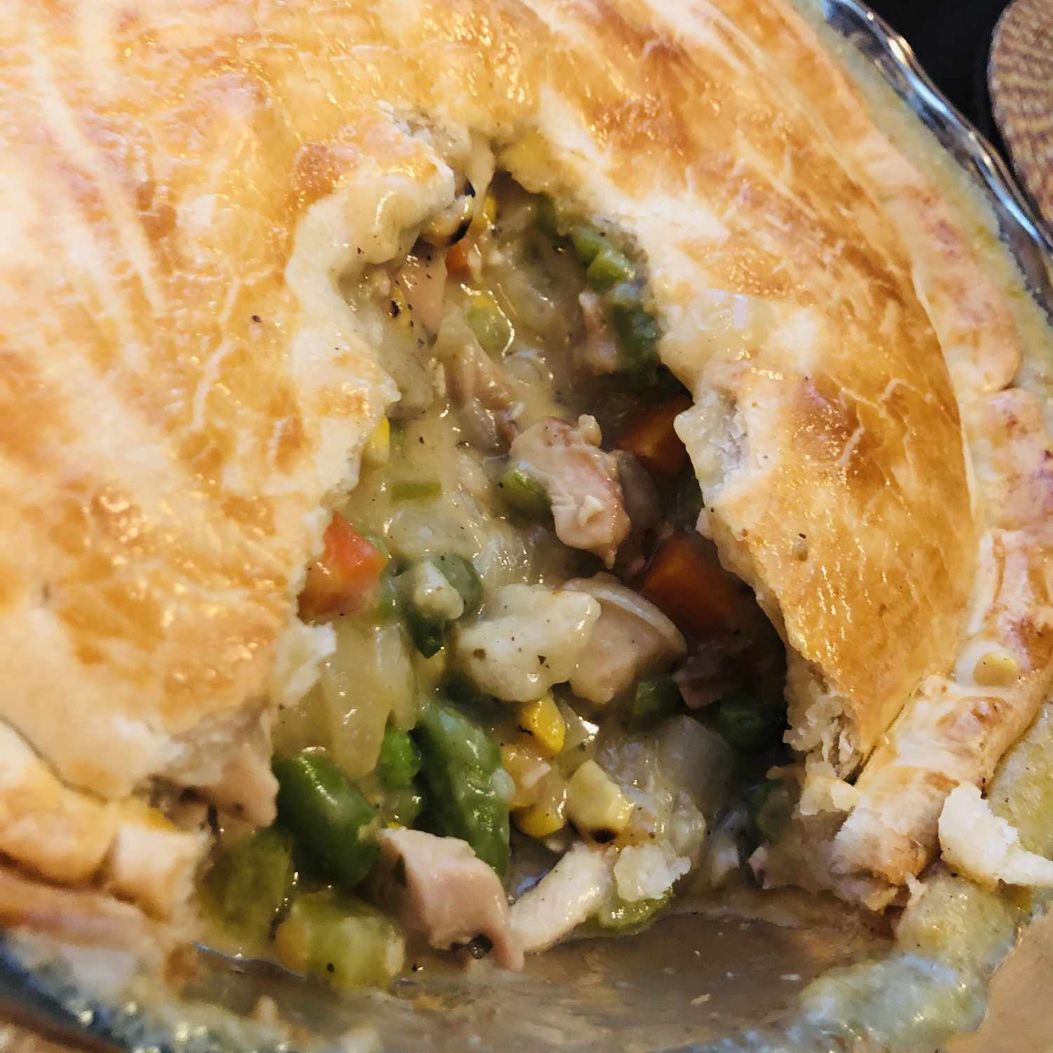 Chicken Pot Pie with Rotisserie Chicken