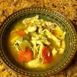Chicken Spaetzle Soup