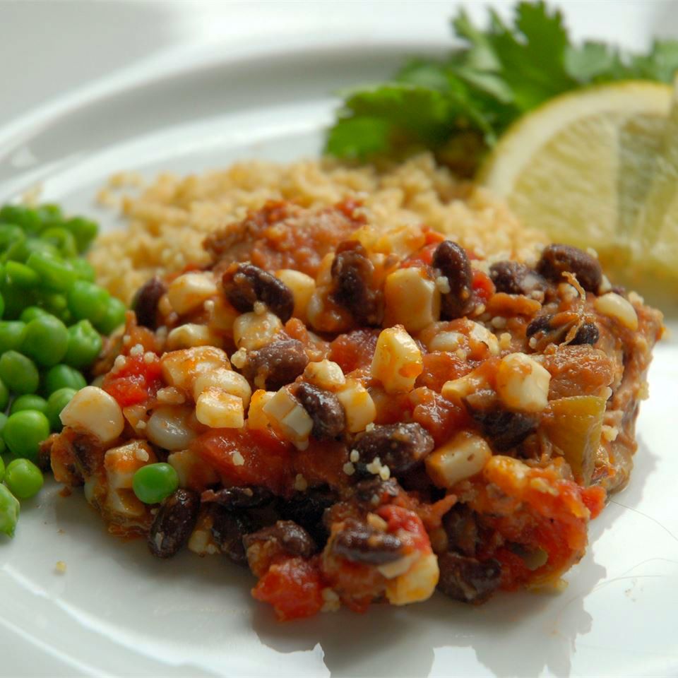 Chicken Stew with Black Beans and Corn