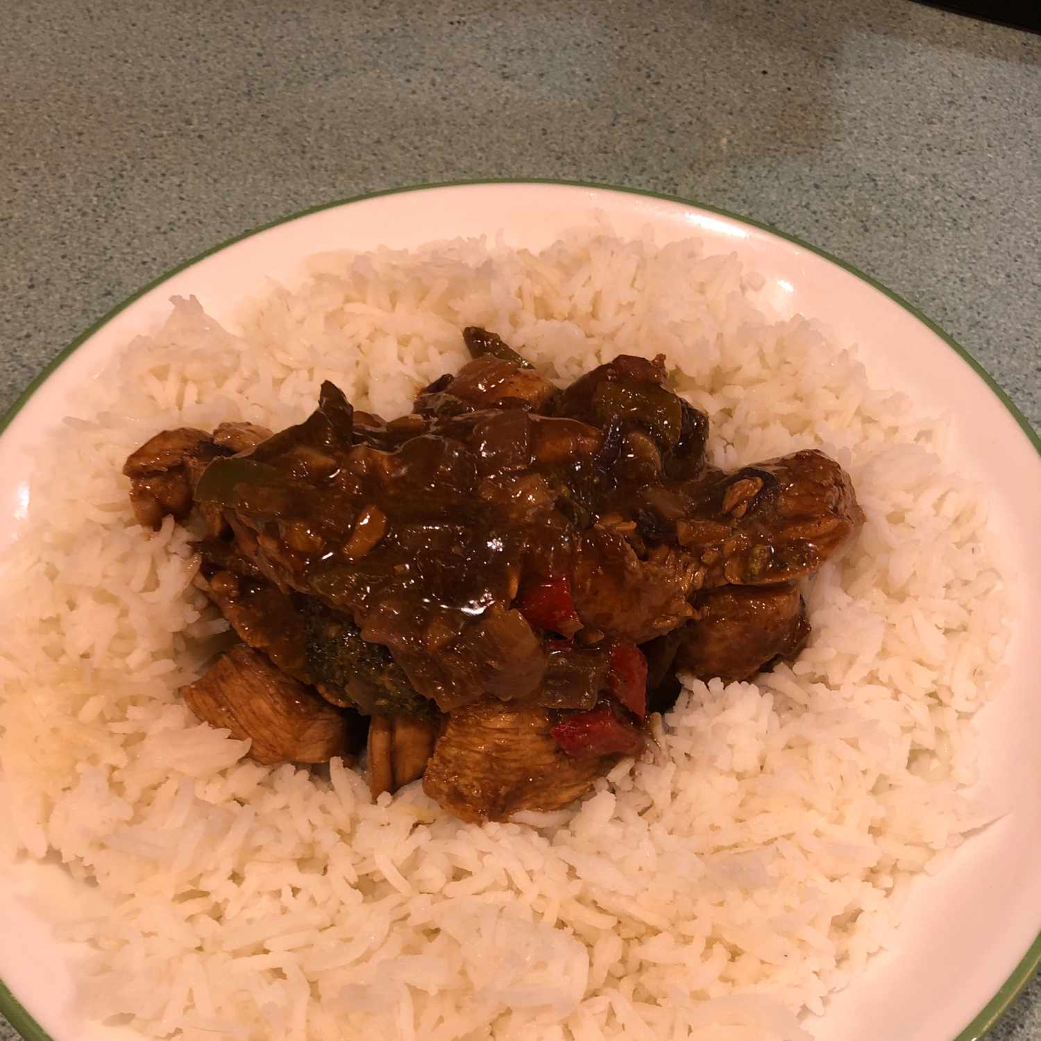 Chicken Stir-Fry in Black Bean Sauce