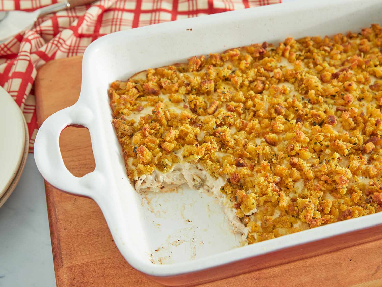 Chicken Stuffing Bake