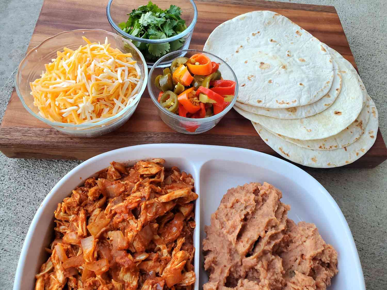 Chicken Taco Bar