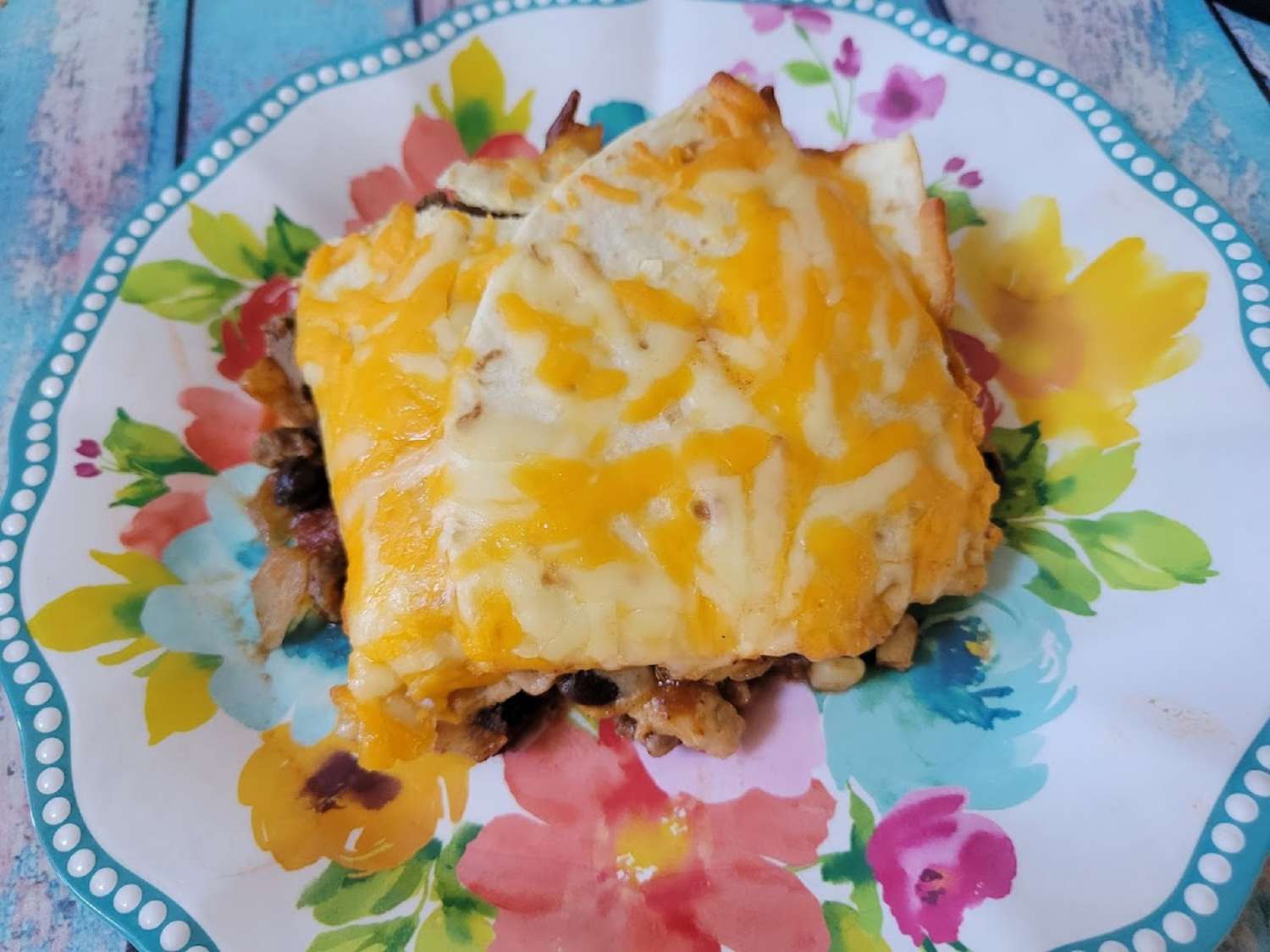 Chicken Taco Casserole