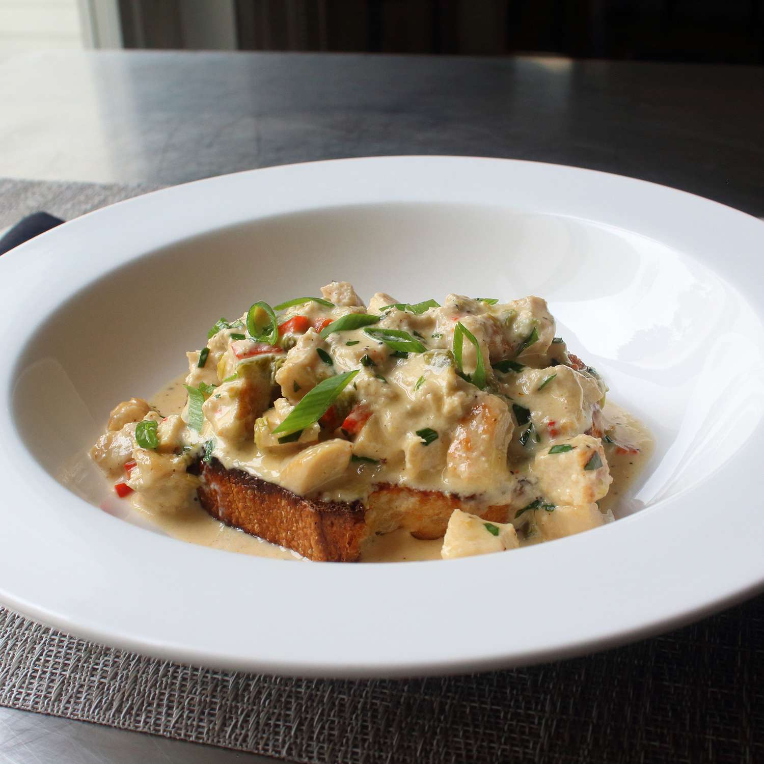 Chicken Tarragon Toast