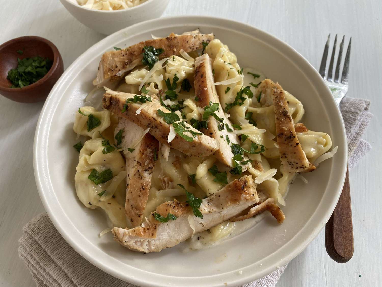 Chicken Tortellini Alfredo