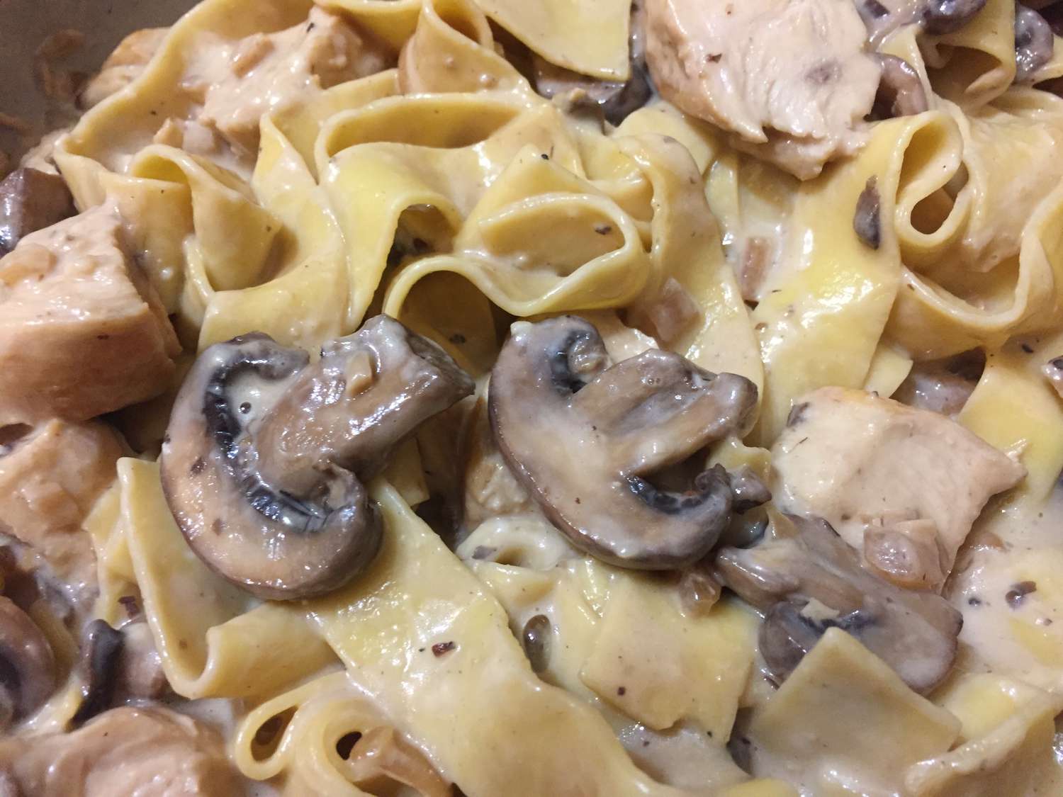 Chicken with Crème Fraîche Sauce