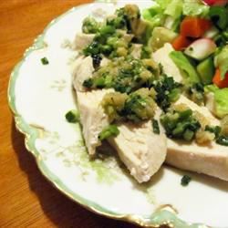 Chicken with Ginger Garlic Sauce