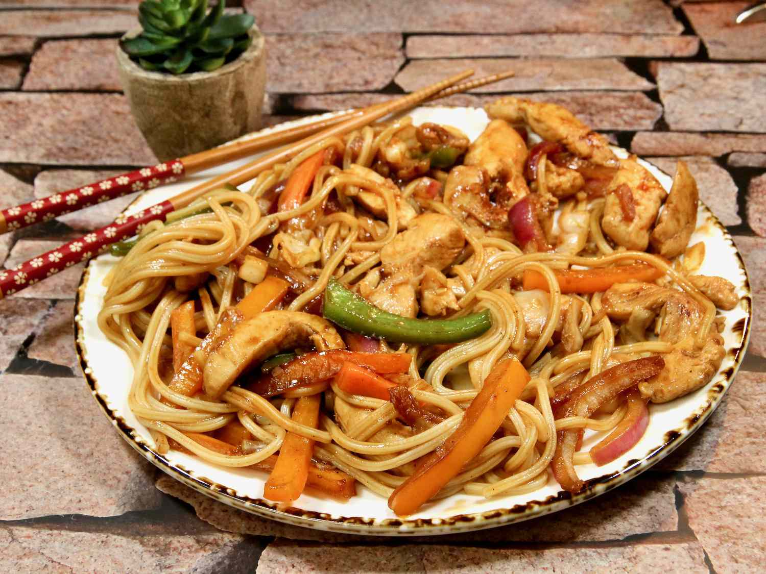 Chicken Yaki Noodles