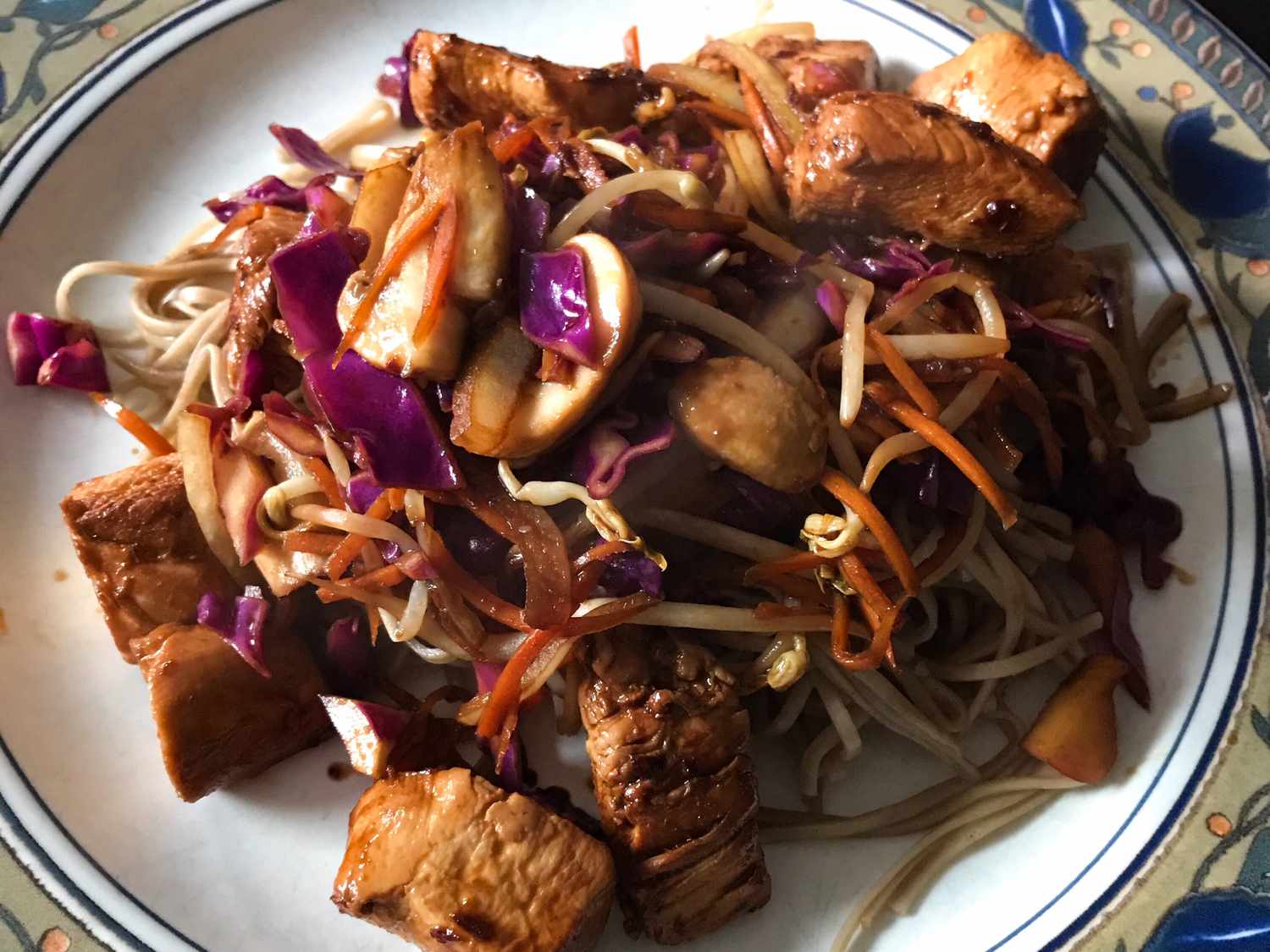 Chicken Yakisoba