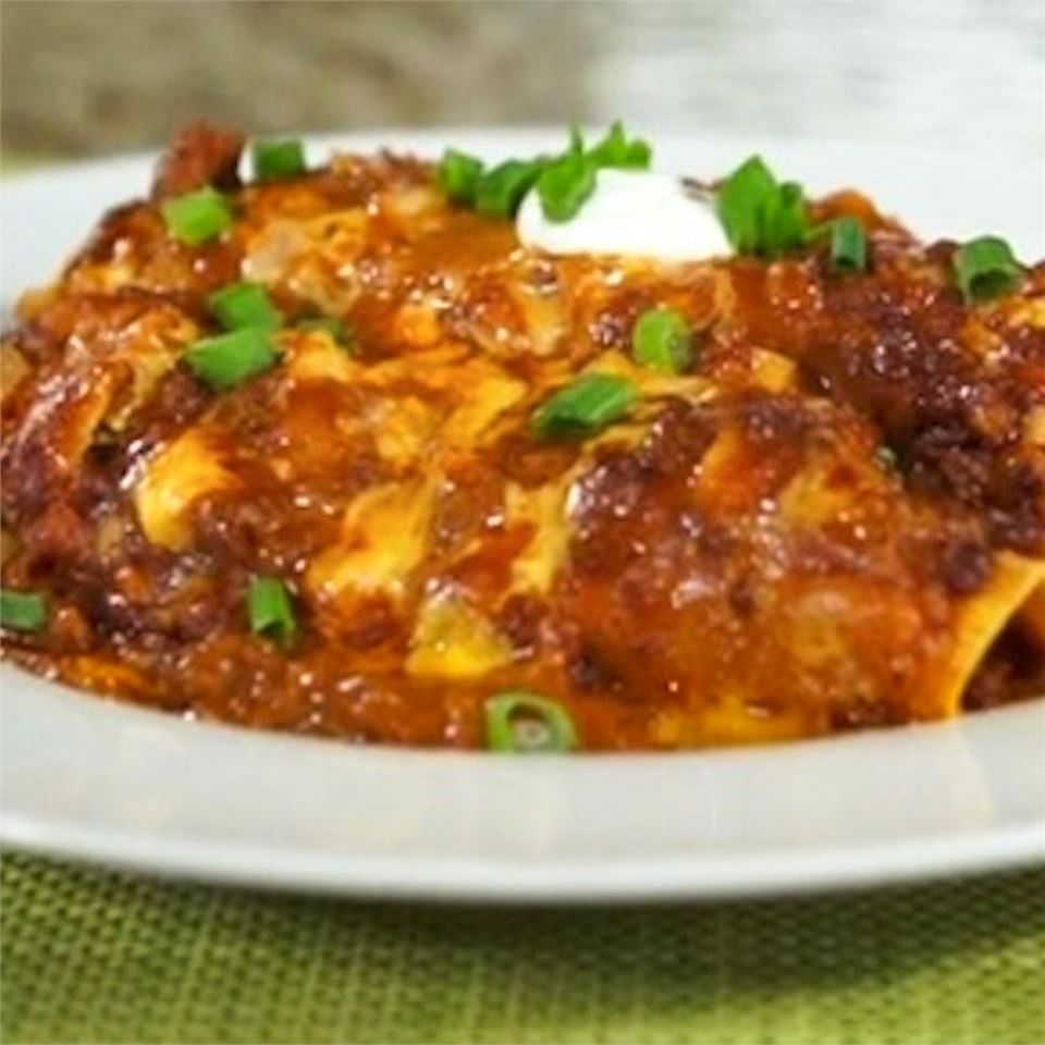 Chili Cheese Enchiladas