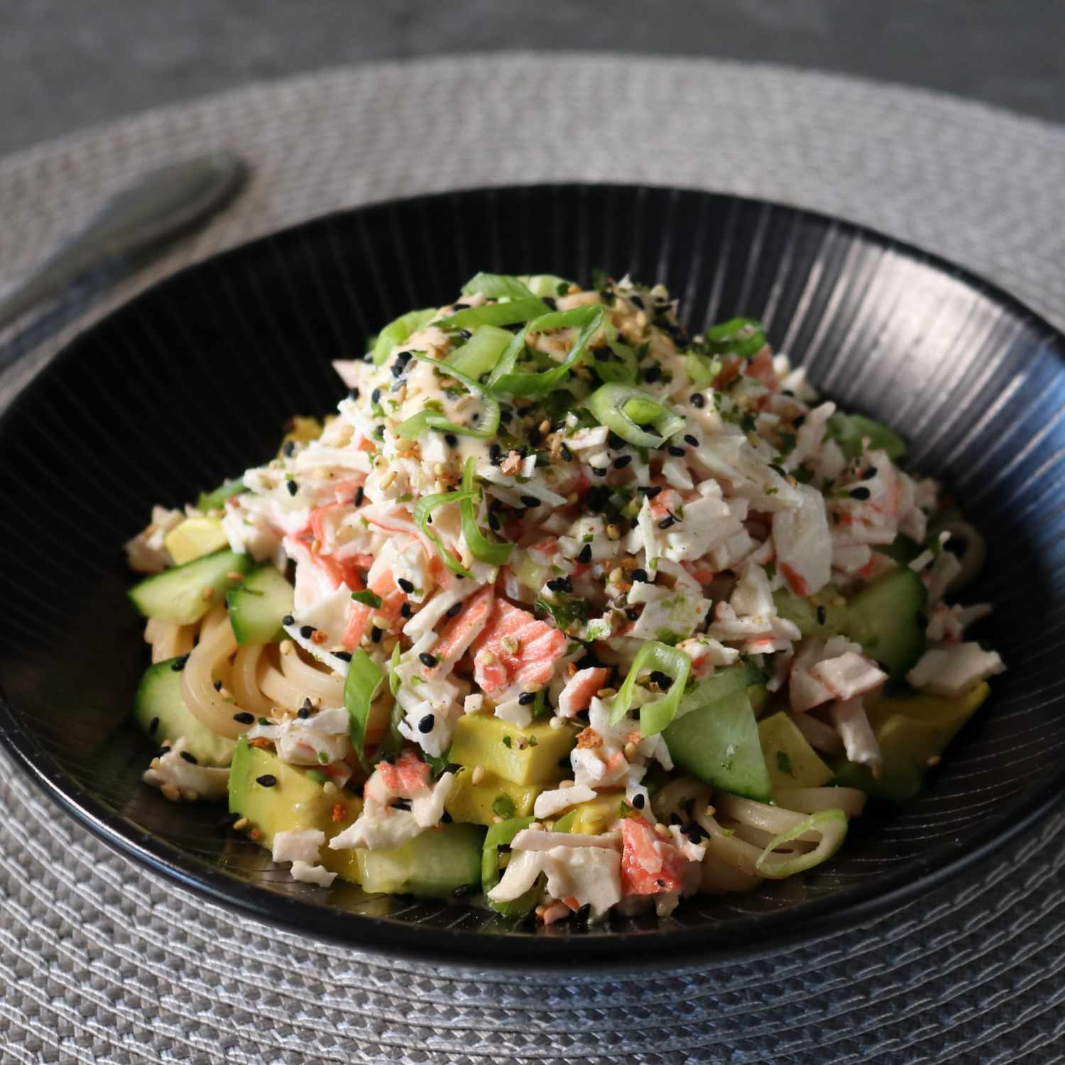 Chilled California Roll Noodle Bowl