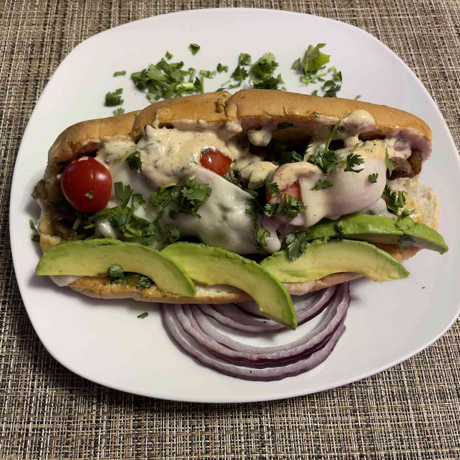 Chipotle Carne Asada Sandwich