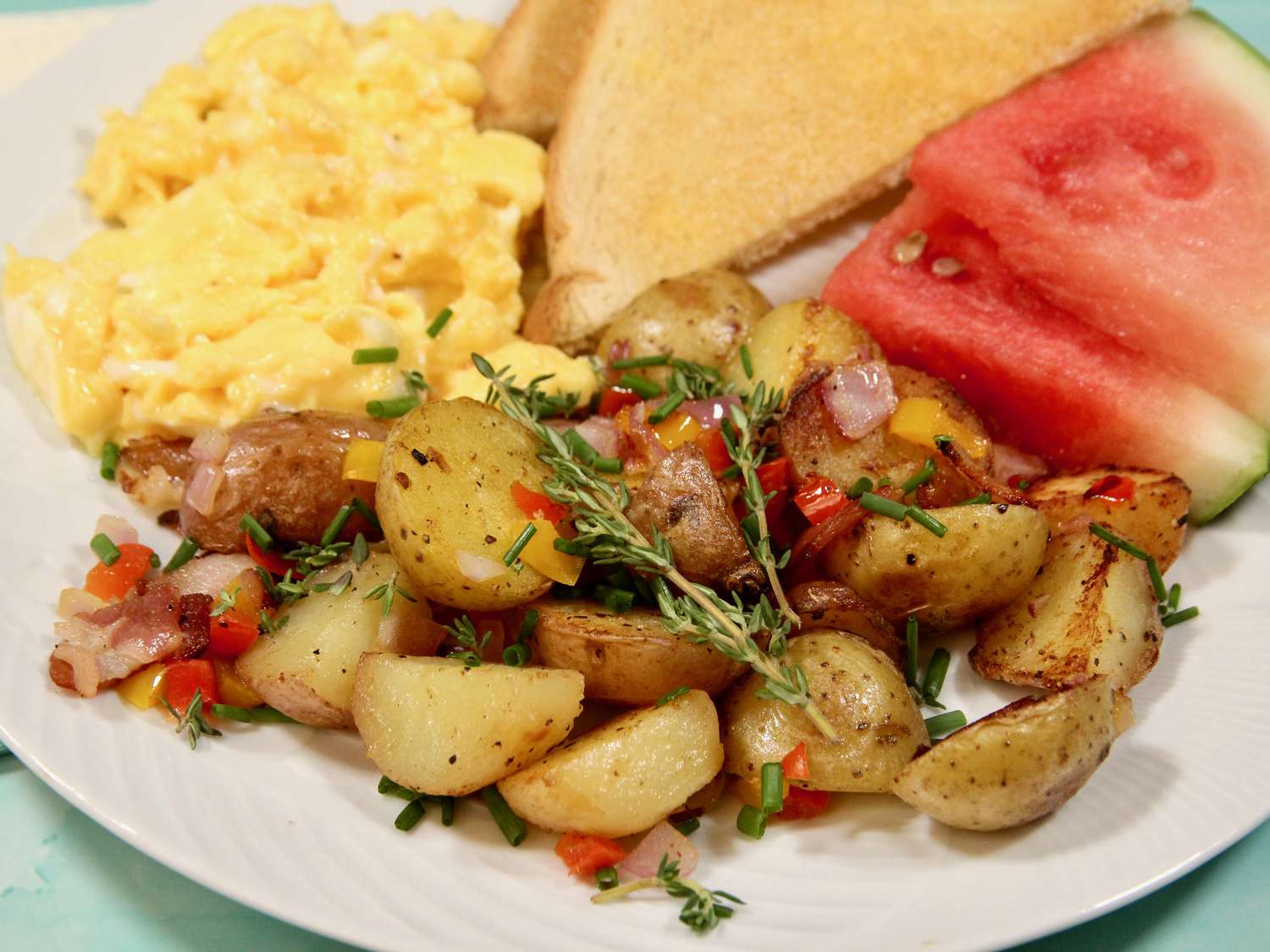 Chive Breakfast Potatoes