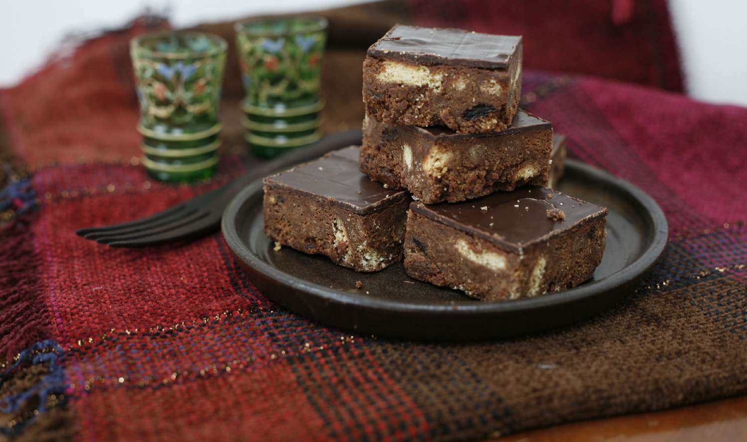 Chocolate Biscuit Tiffin
