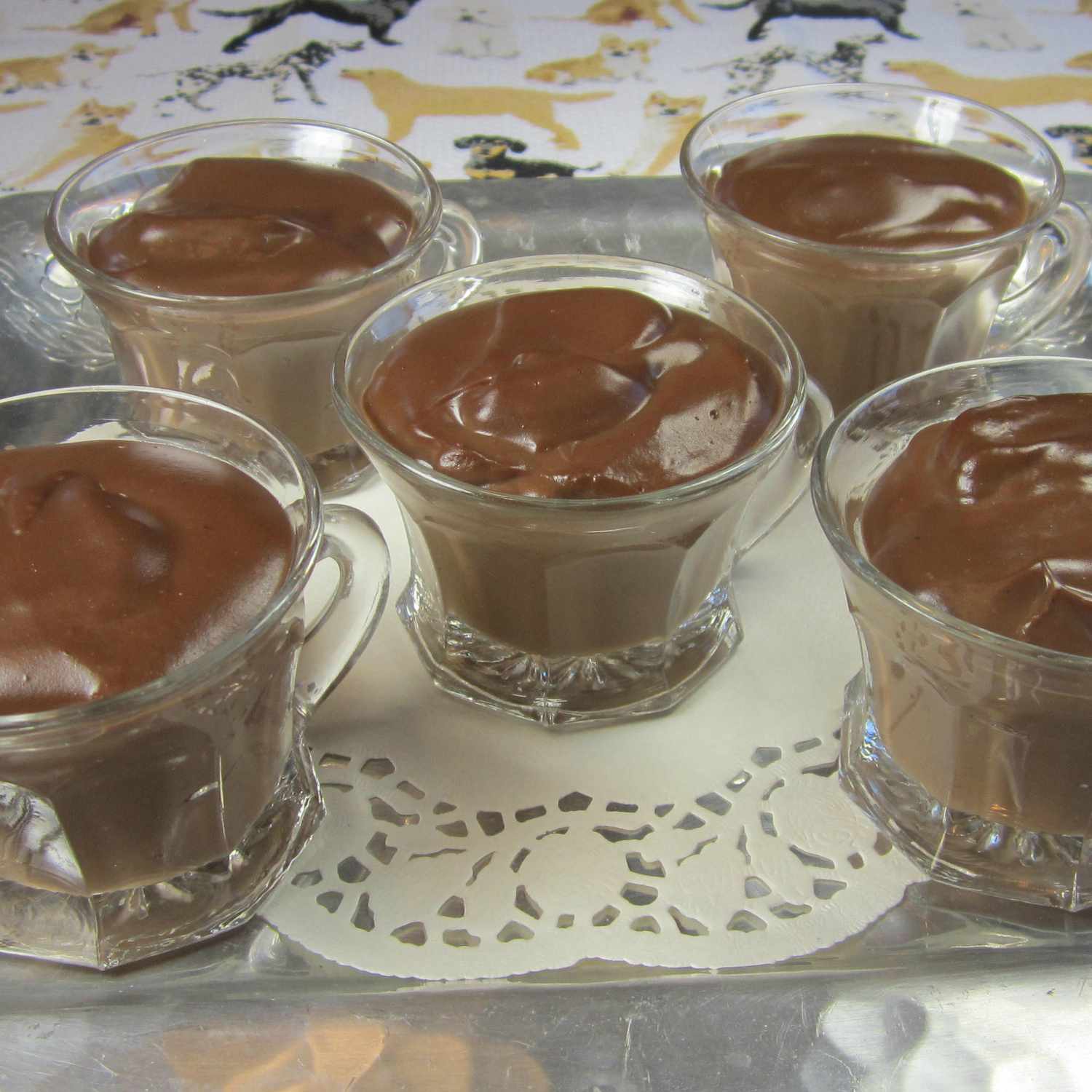 Chocolate Blancmange Dessert