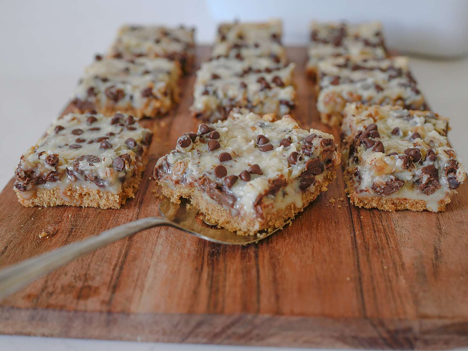 Chocolate Coconut Cookie Bars