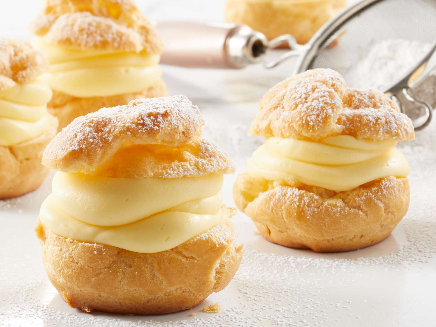 Chocolate Cream Puffs